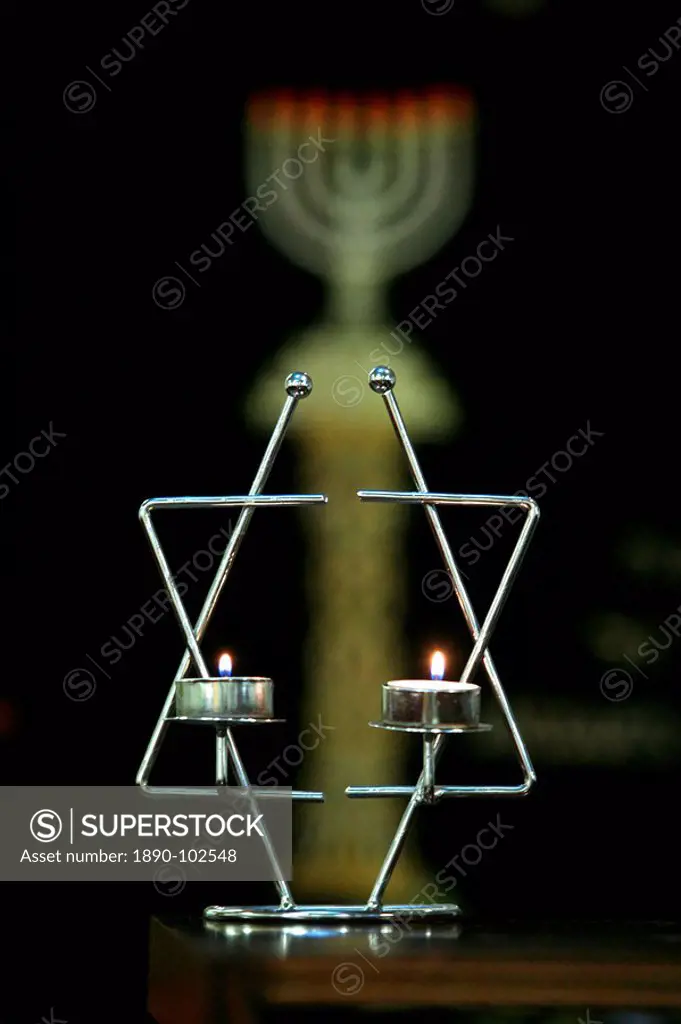 Nerot chel Shabbat, the Shabbat candles, Paris, France, Europe
