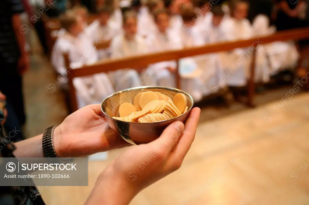 Hosts for Eucharist, Annecy, Haute Savoie, France, Europe