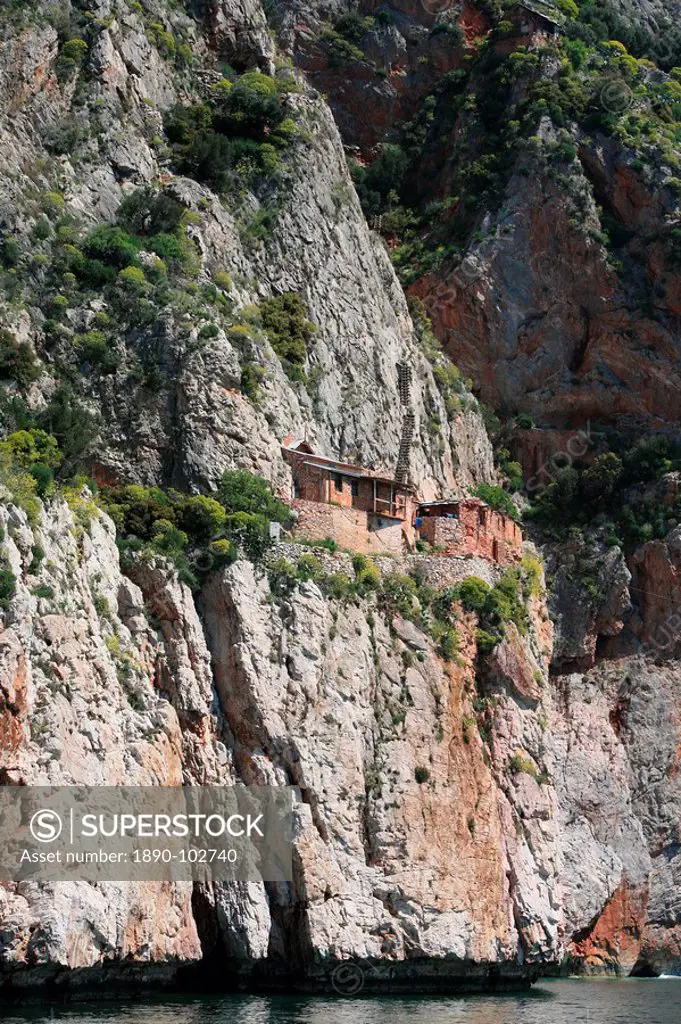 Hermitage on Mount Athos, Mount Athos, UNESCO World Heritage Site, Greece, Europe