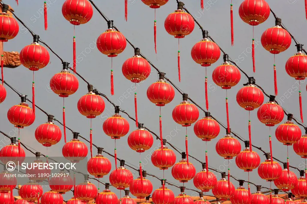 Chinese new year, Thean Hou Chinese temple, Kuala Lumpur, Malaysia, Southeast Asia, Asia