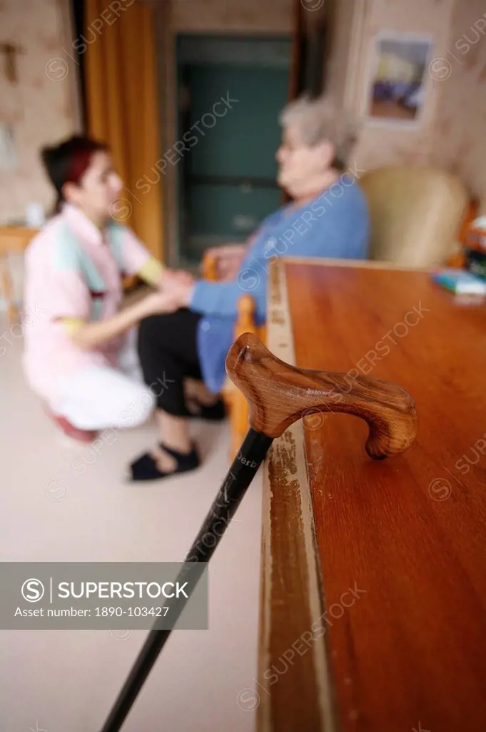 Elderly peoples´ home, Chedde, Haute Savoie, France, Europe