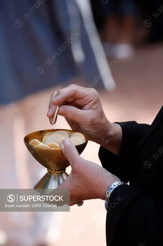 Holy Communion, Les Sauvages, Rhone, France, Europe