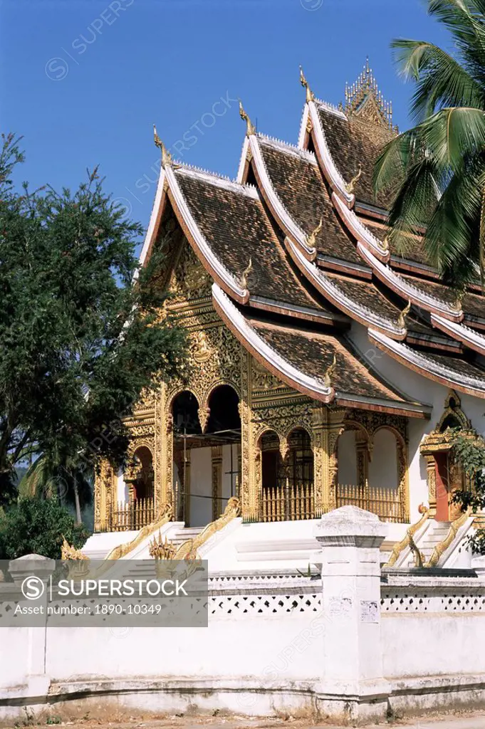 Wat, Royal Palace, Luang Prabang, Laos, Indochina, Southeast Asia, Asia