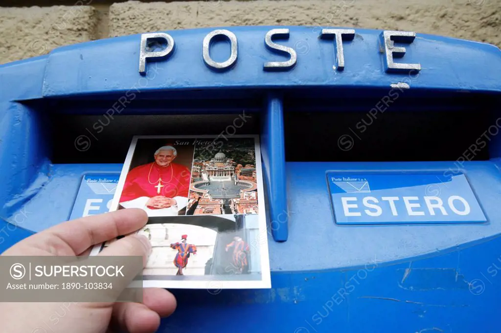 Postcard from Rome, Rome, Lazio, Italy, Europe