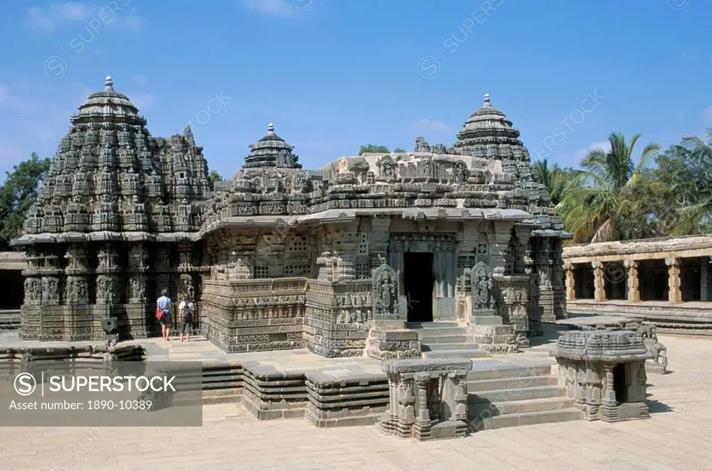 The 12th century Keshava temple, Mysore, Karnataka, India, Asia