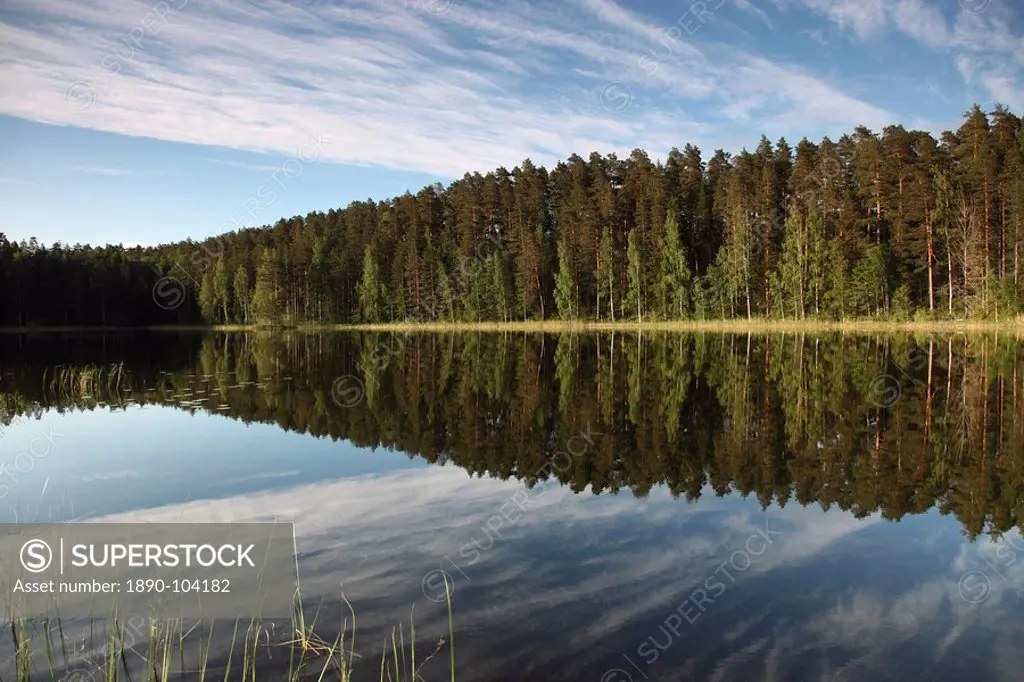 Lake Pihlajavesi, Punkaharju Nature Reserve, Saimaa Lake District, Savonia, Finland, Scandinavia, Europe