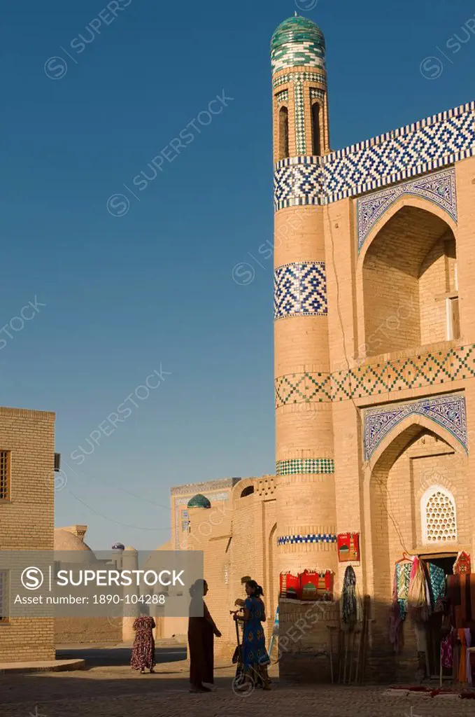 The old ruins of Khiva, UNESCO World Heritage Site, Uzbekistan, Central Asia