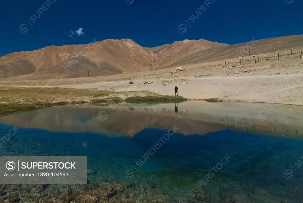 Spring Ak Balyk, the Pamirs, Tajikistan, Central Asia