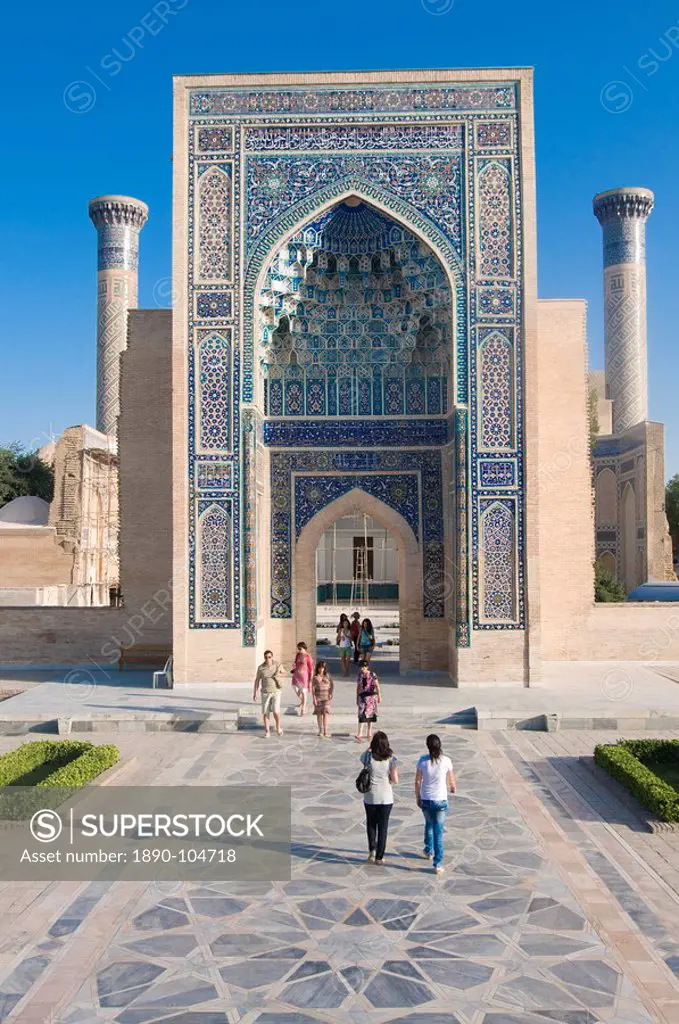 Guri Amir Mausoleum, UNESCO World Heritage Site, Samarkand, Uzbekistan, Central Asia, Asia
