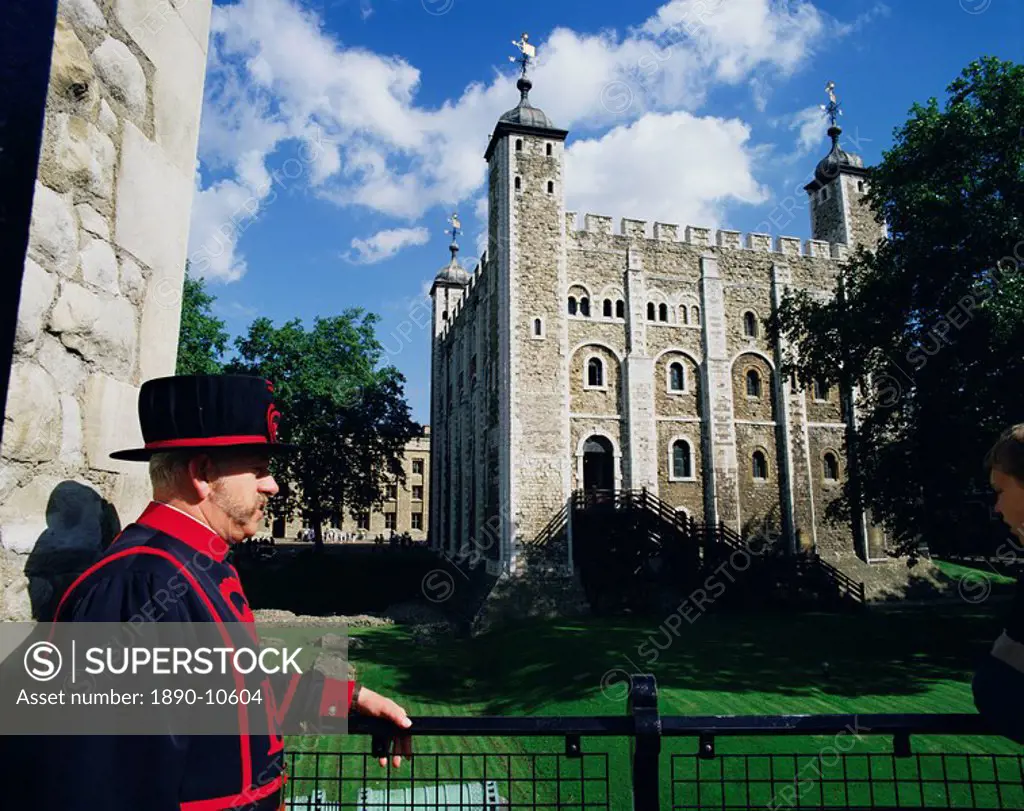 The White Tower, Tower of London, UNESCO World Heritage Site, London, England, United Kingdom, Europe