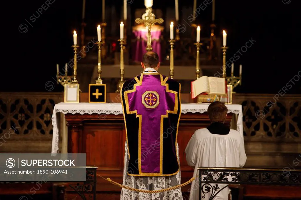 Traditionalist Mass, Lyon, Rhone, France, Europe