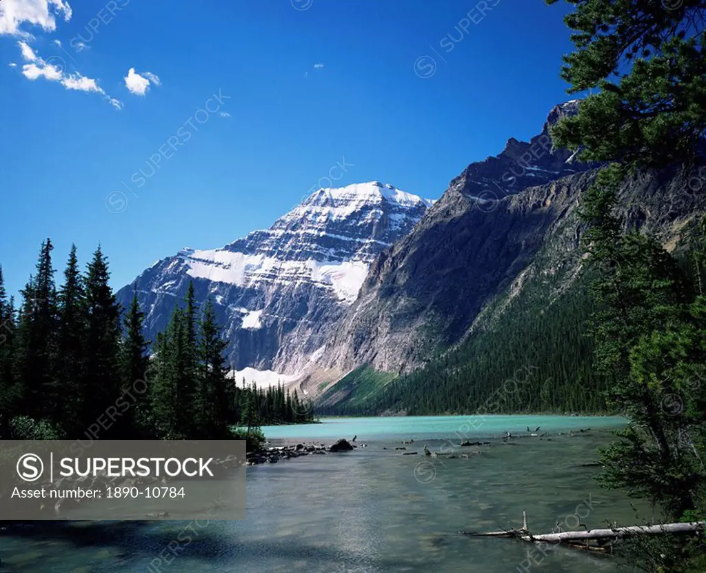 Mount Edith Cavell, Jasper National Park, UNESCO World Heritage Site, Rocky Mountains, Alberta, Canada, North America