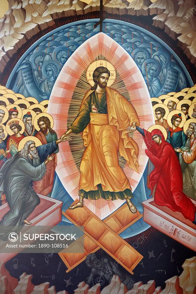 Resurrection icon, Tirana, Albania, Europe