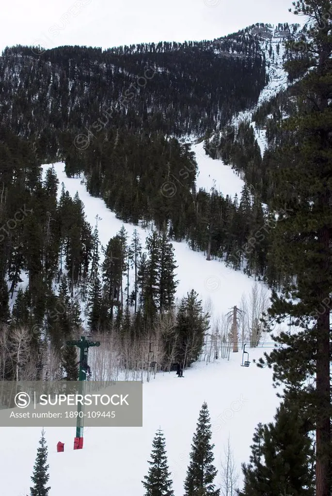 Ski resort, Mount Charleston, near Las Vegas, Nevada, United States of America, North America