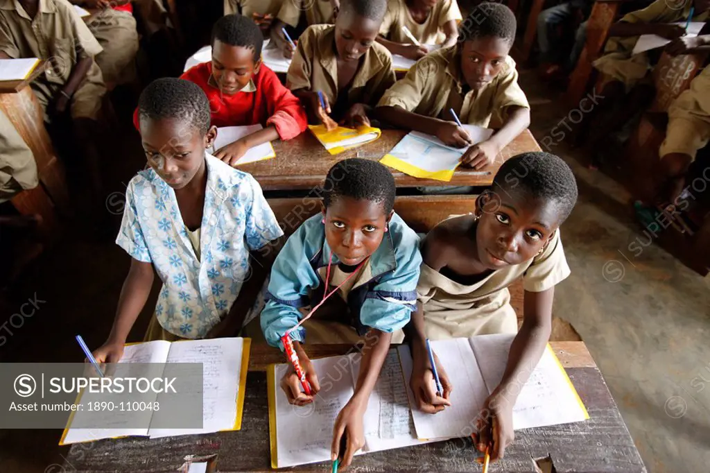 African school, Lome, Togo, West Africa, Africa
