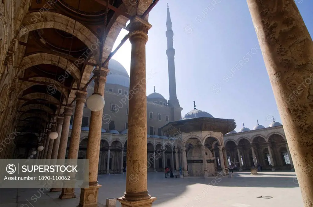 Mosque of Mohammed Ali, Cairo, Egypt, North Africa, Africa