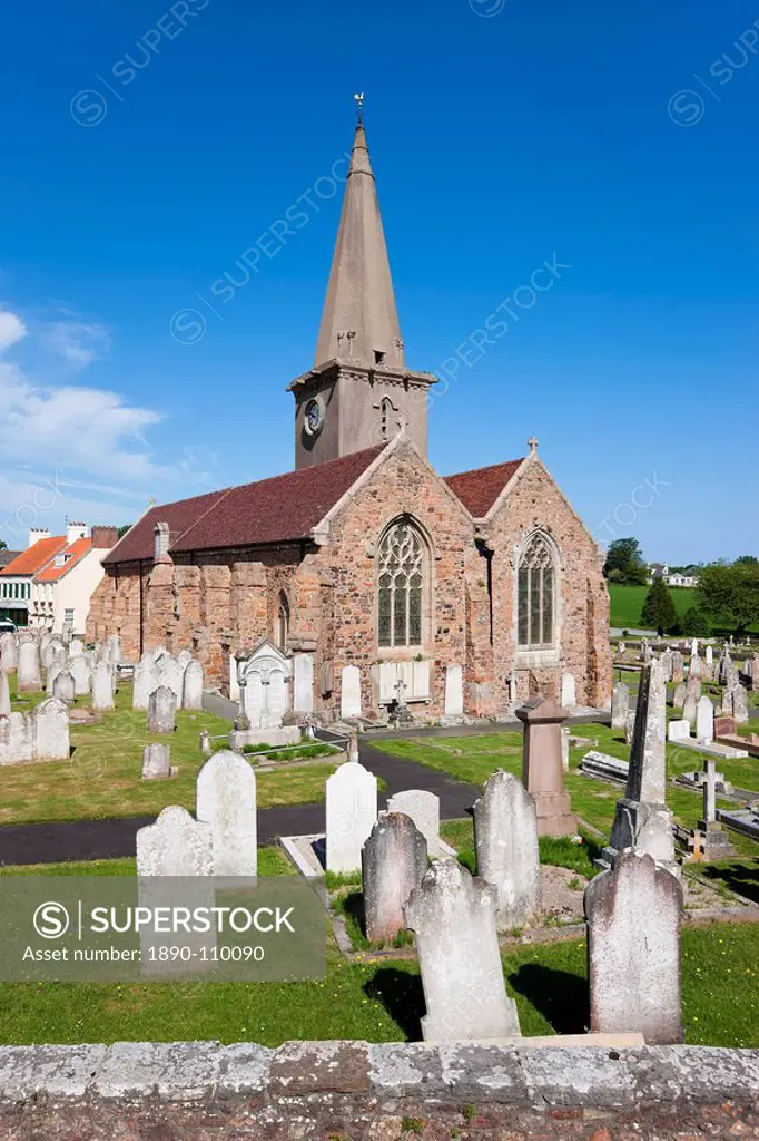 St. Martin`s Parish Church, St. Martin, Jersey, Channel Islands, United Kingdom, Europe