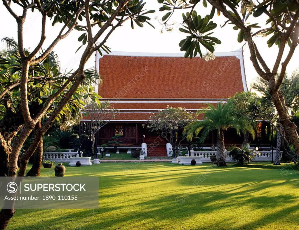 Thai style house, Prasat Museum, Bangkok, Thailand, Southeast Asia, Asia
