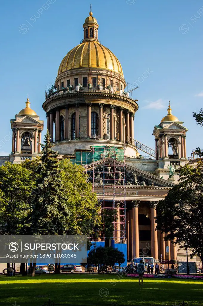 St. Isaac's Cathedral, St. Petersburg, Russia, Europe