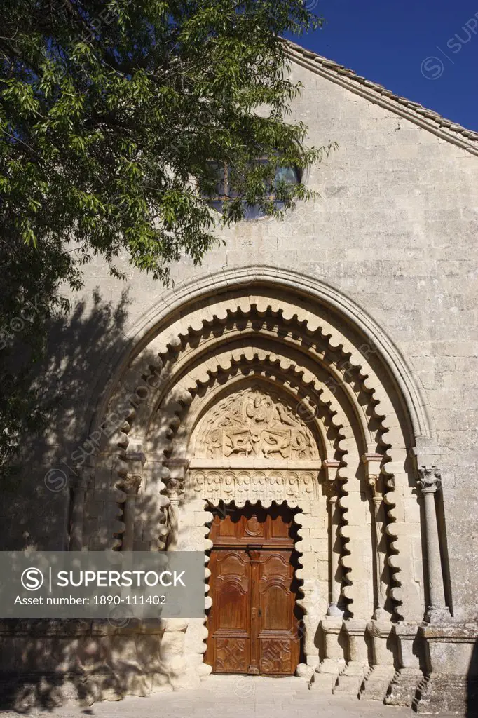 Ganagobie Monastery church, Ganagobie, Alpes de Haute Provence, France, Europe