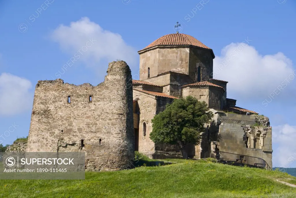 The church of Jvari, Mtskheta, UNESCO World Heritage Site, Georgia, Caucasus, Central Asia, Asia