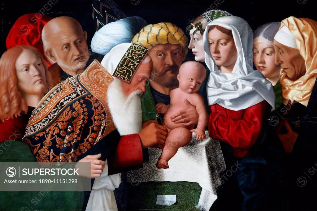 The Circumcision by Bartolomeo Veneto, painted 1506, Pais, France, Europe
