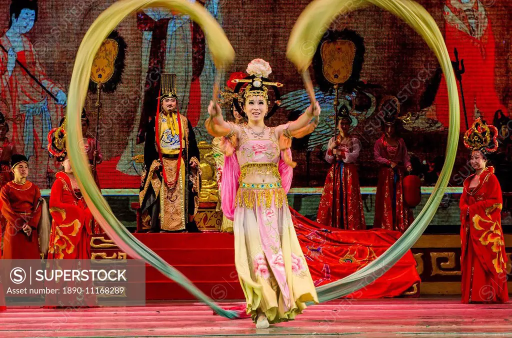 Tang Dynasty Stage Show, XIan, China, Asia