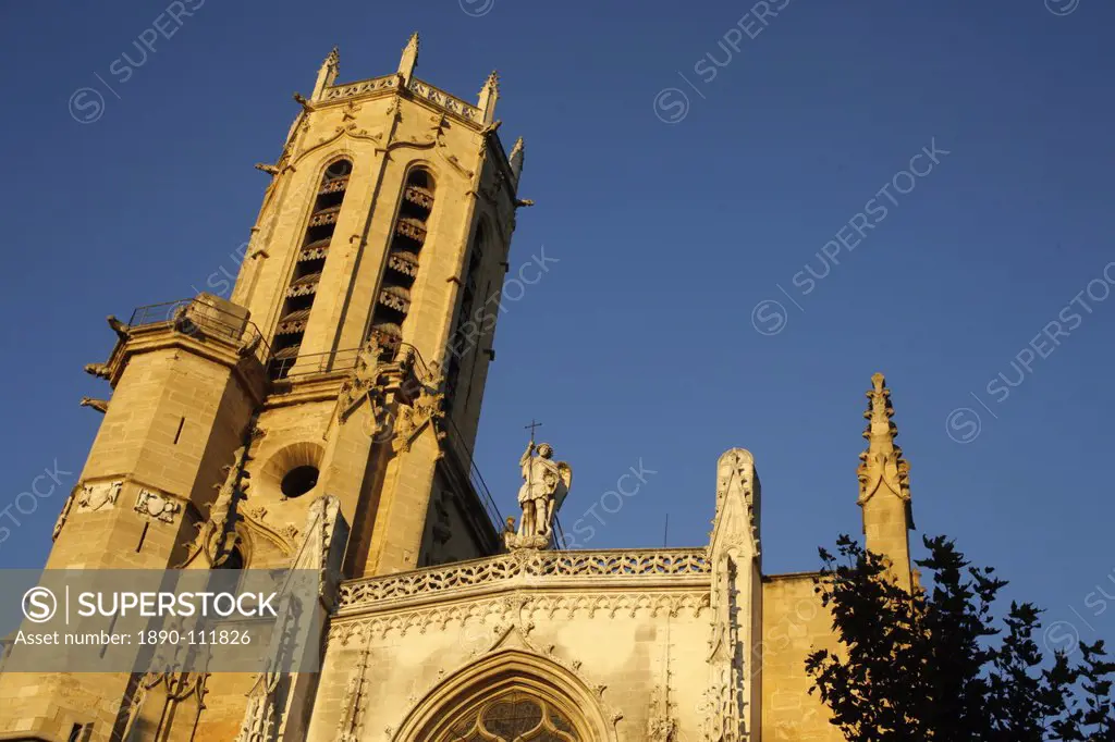 Saint_Sauveur cathedral, Aix_en_Provence, Bouches du Rhone, Provence, France, Europe