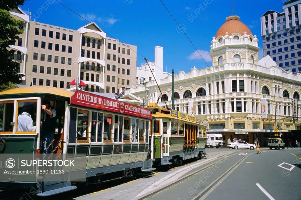 Downtown Christchurch, South Island, New Zealand