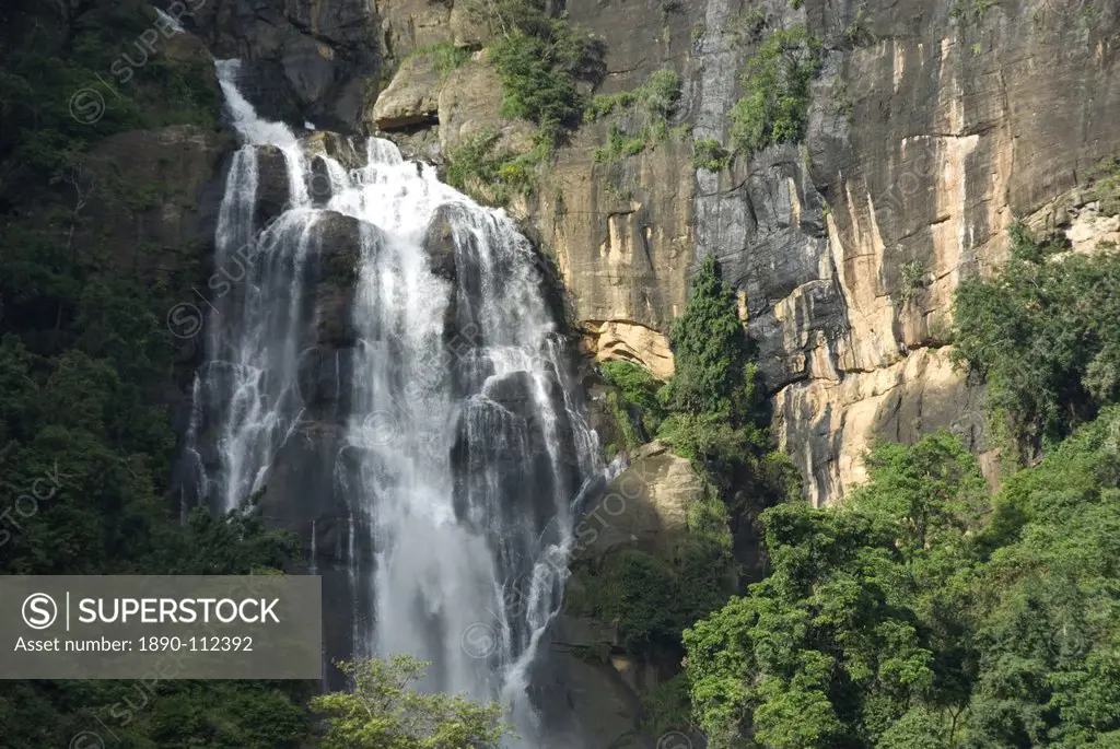 Rawana Falls, Ella Gap, Hill Country, Sri Lanka, Asia