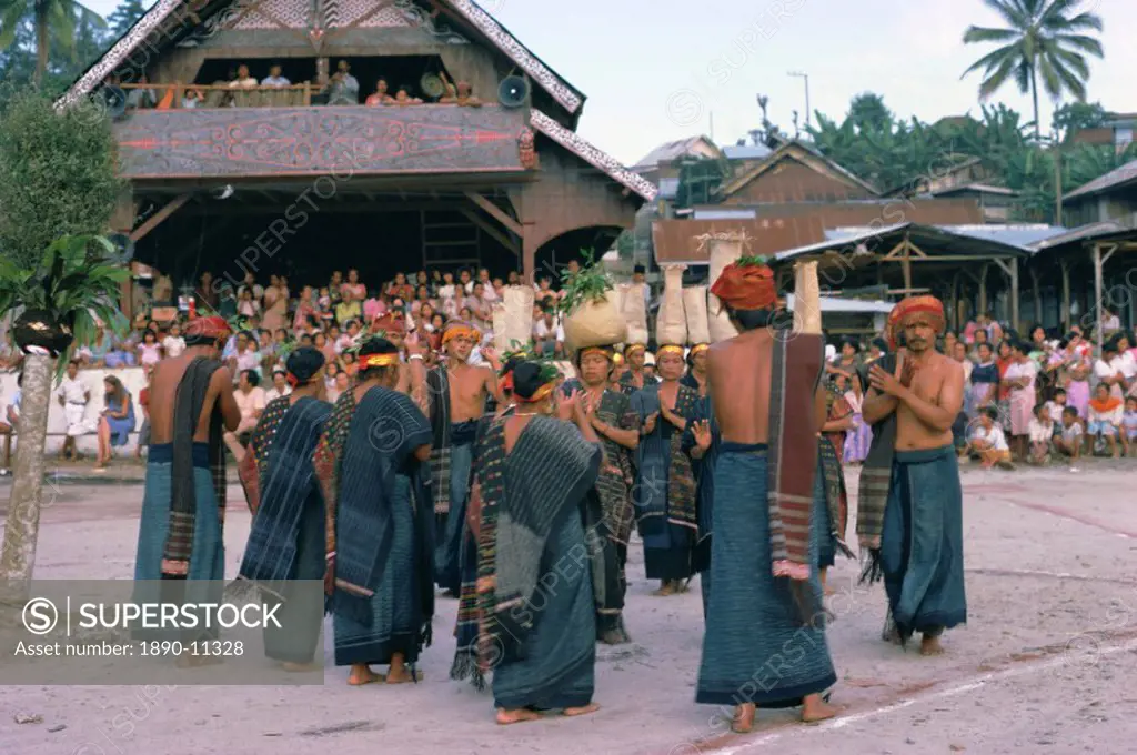 Toba Batak ceremony, Sumatra, Indonesia, Southeast Asia, Asia
