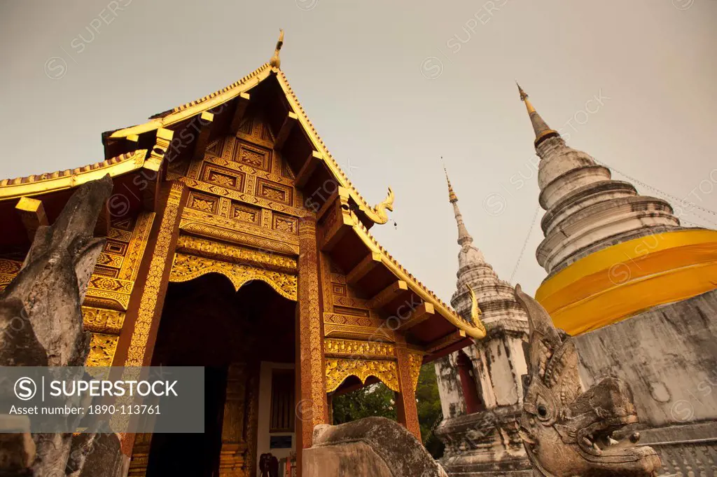 Wat Phra Singh, Chiang Mai, Chiang Mai Province, Thailand, Southeast Asia, Asia
