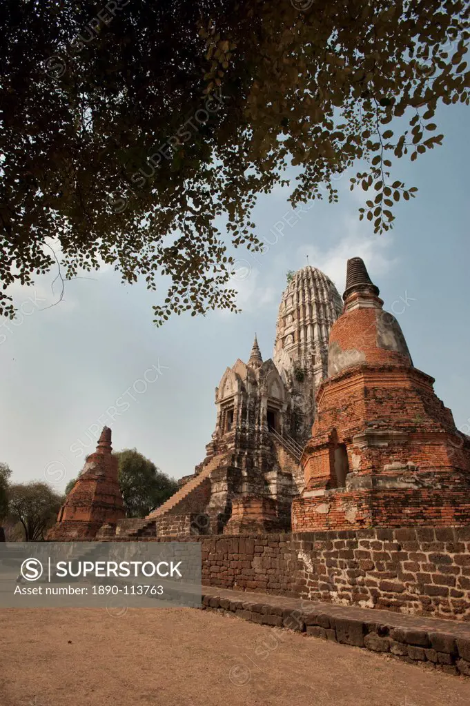 Wat Ratburana, Ayutthaya, UNESCO World Heritage Site, Ayutthaya Province, Thailand, Southeast Asia, Asia