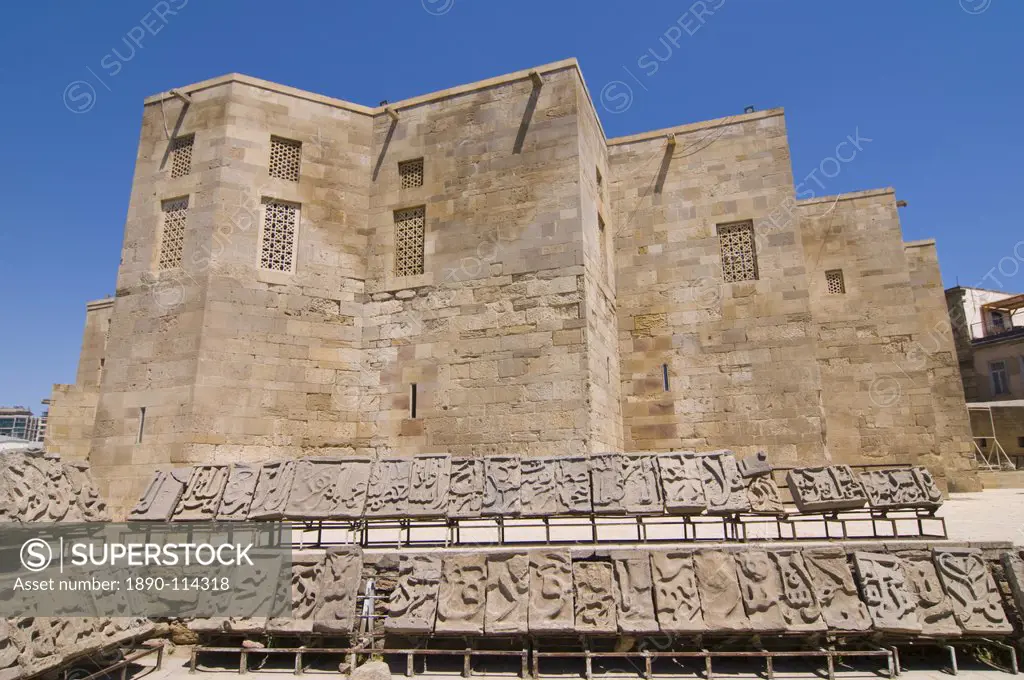 Shirvanshah Palace, Baku, UNESCO World Heritage Site, Azerbaijan, Central Asia, Asia