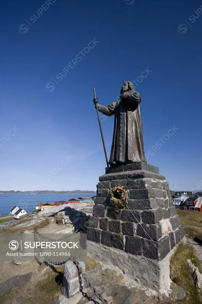 Monument, Nuuk, Greenland, Arctic, Polar Regions