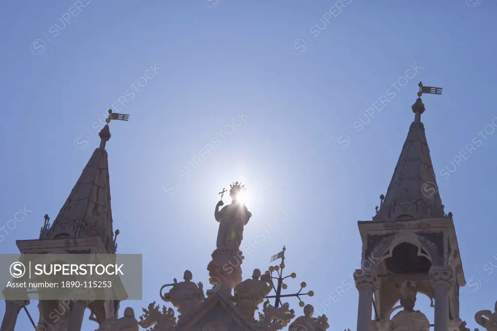 St. Mark´s Basilica Basilica di San Marco, Venice, UNESCO World Heritage Site, Veneto, Italy, Europe