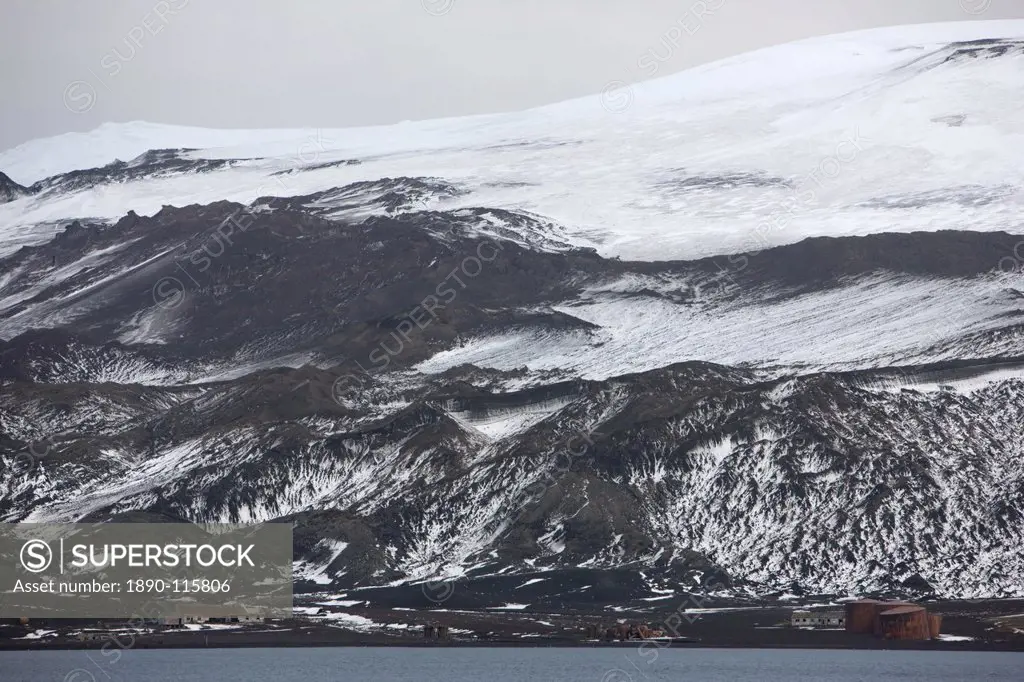 Old Whaling Station, Deception Island, South Shetlands, Antarctic, Polar Regions