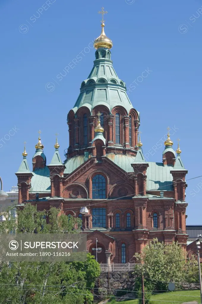 Uspensky Cathedral, Helsinki, Finland, Scandinavia, Europe
