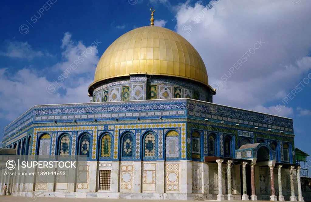 The Dome of the Rock, Jerusalem, Israel, Middle East