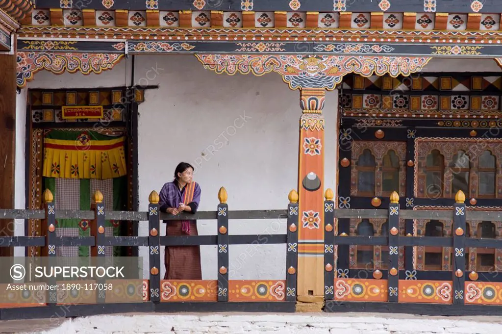 Lhuentse Dzong, Bhutan, Asia