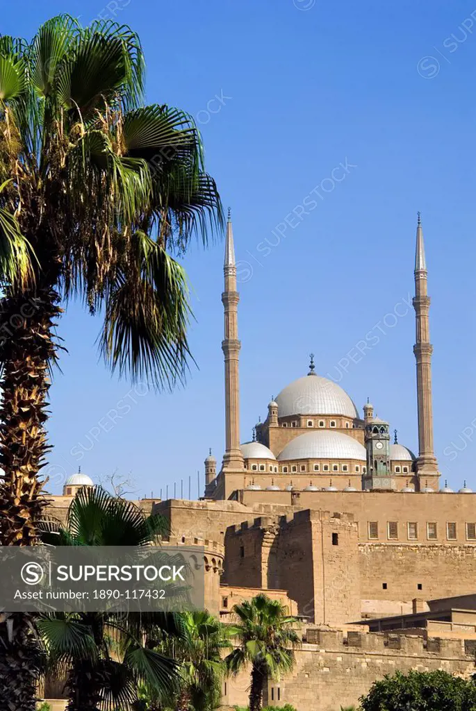 Citadel Mosque, Cairo, Egypt, North Africa, Africa