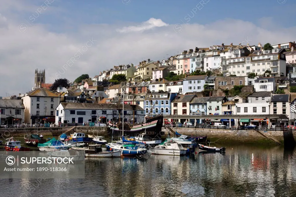 Brixham Harbour, South Devon, England, United Kingdom, Europe