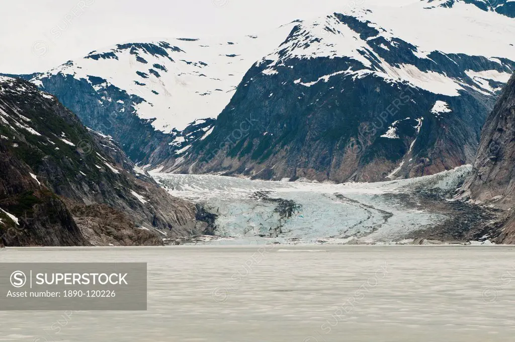 Shakes Glacier, Stikine River, Wrangell area of Southeast Alaska, Alaska, United States of America, North America