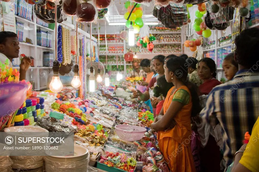 Shop near Kanyakumari beach, Tamil Nadu, India, Asia