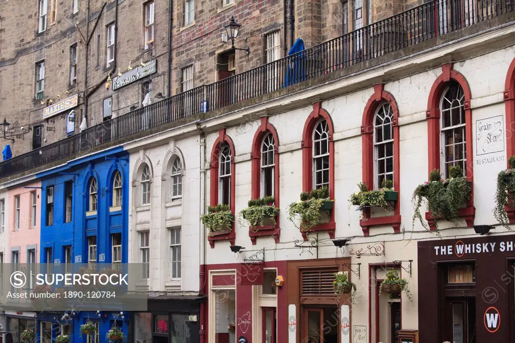 Victoria Street, The Old Town, Edinburgh, Scotland, United Kingdom, Europe