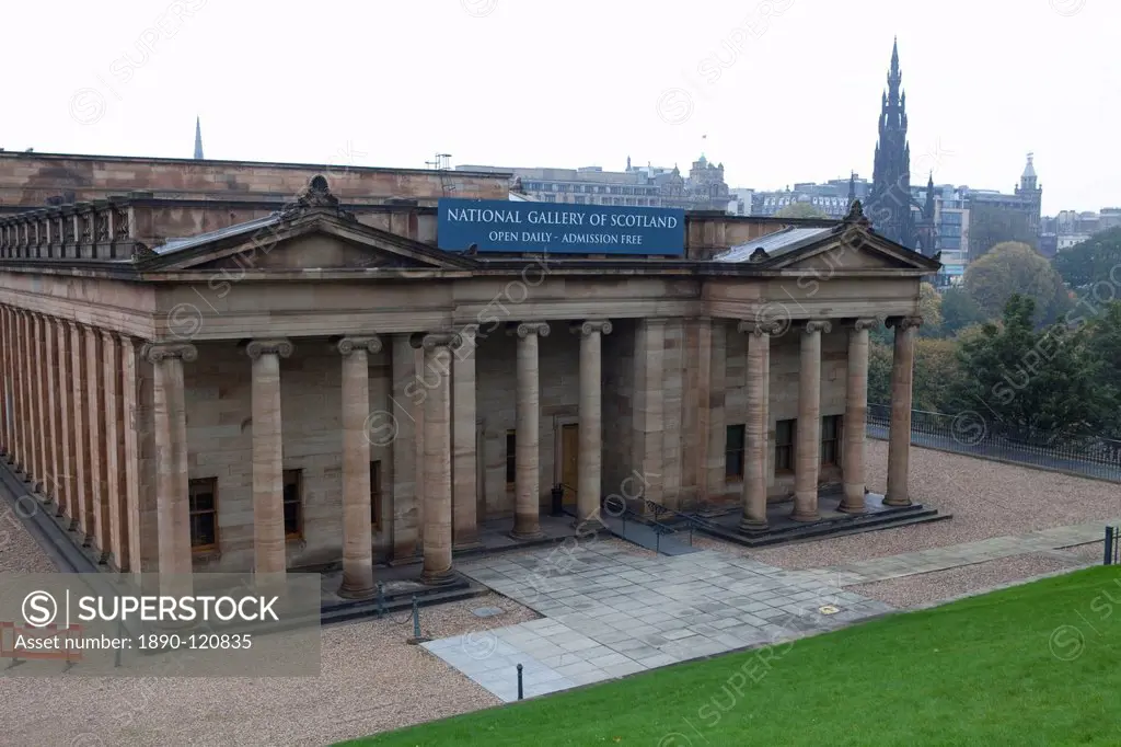 National Gallery of Scotland, The Mound, Edinburgh, Scotland, United Kingdom, Europe