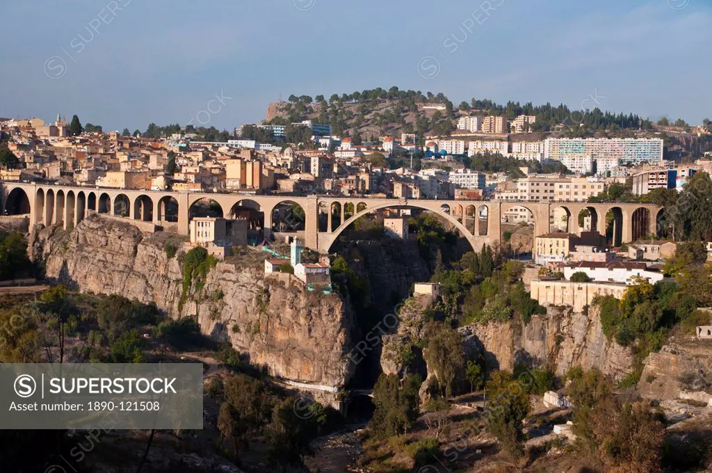 Pont de Sidi Rached bridge, Constantine, Eastern Algeria, Algeria, North Africa, Africa