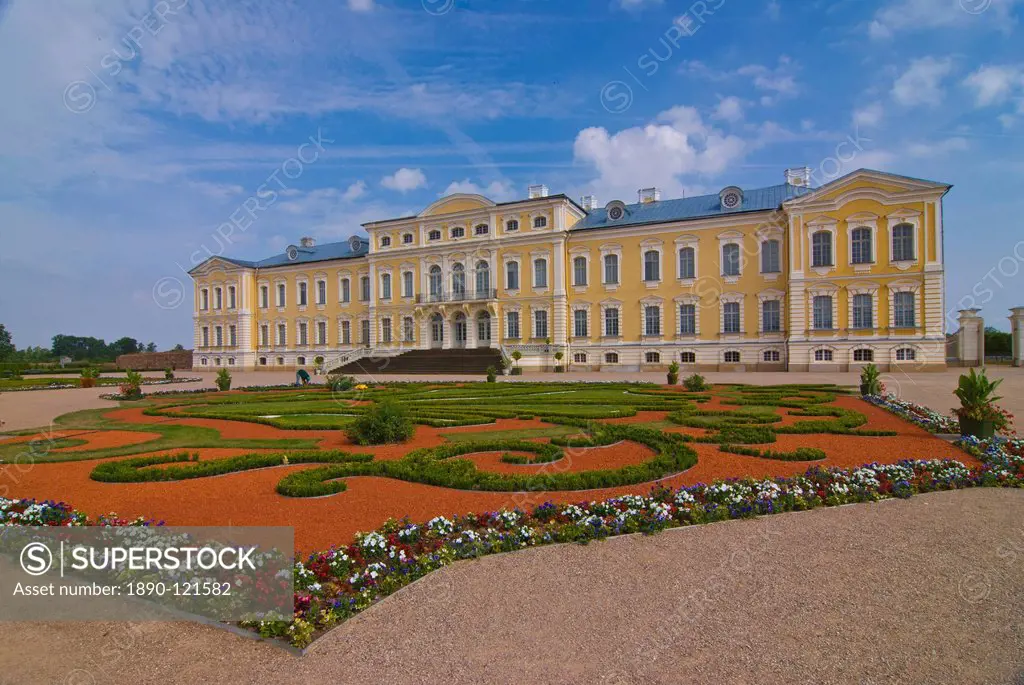 Rundale Palace, Latvia, Baltic States, Europe