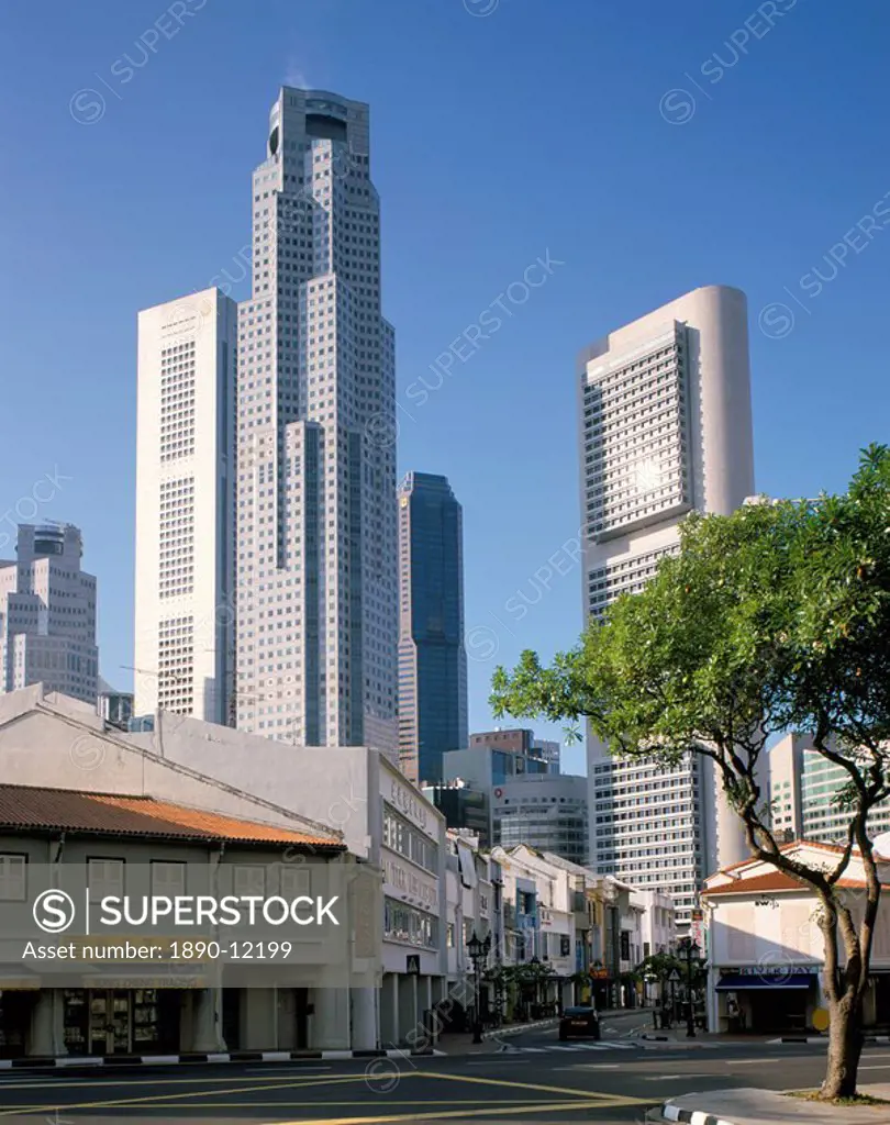 City skyline, Singapore, Southeast Asia, Asia