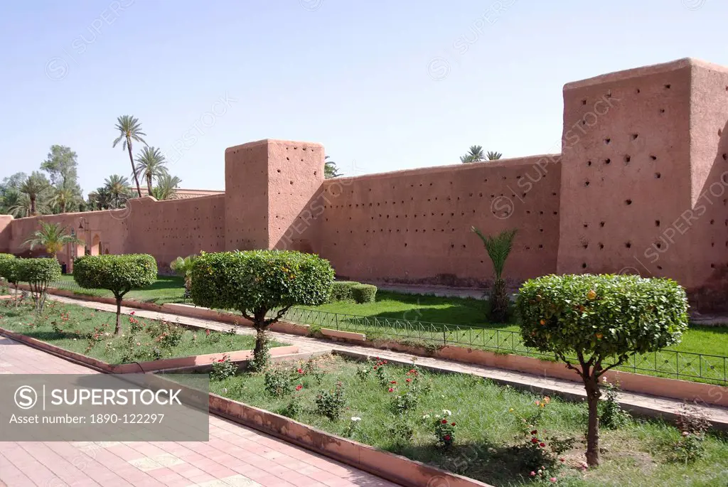 City Wall, Marrakech, Morocco, North Africa, Africa